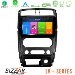 Bizzar lv Series Suzuki Jimny 2007-2017 4core Android 13 2+32gb Navigation Multimedia Tablet 9 u-lv-Sz0874