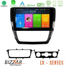 Bizzar lv Series vw Jetta 4core Android 13 2+32gb Navigation Multimedia Tablet 10 u-lv-Vw0001