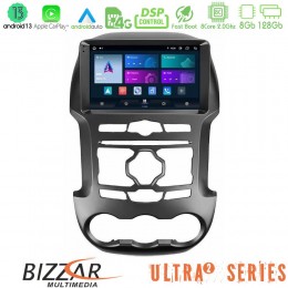 Bizzar Ultra Series Ford Ranger 2012-2016 8core Android13 8+128gb Navigation Multimedia Tablet 9 u-ul2-Fd0902