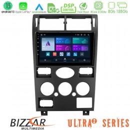 Bizzar Ultra Series Ford Mondeo 2001-2004 8core Android13 8+128gb Navigation Multimedia Tablet 9 u-ul2-Fd1193