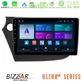 Bizzar Ultra Series Honda Insight 2009-2015 8core Android13 8+128gb Navigation Multimedia Tablet 9 u-ul2-Hd0821