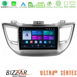 Bizzar Ultra Series Hyundai Tucson 2015-2018 8core Android13 8+128gb Navigation Multimedia Tablet 9 u-ul2-Hy0068