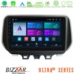 Bizzar Ultra Series Hyundai Tucson 2019-&Gt; 8core Android13 8+128gb Navigation Multimedia Tablet 9 u-ul2-Hy0504