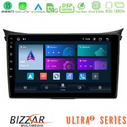Bizzar Ultra Series Hyundai i30 2012-2017 8core Android13 8+128gb Navigation Multimedia Tablet 9 u-ul2-Hy0833