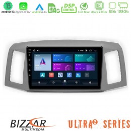 Bizzar Ultra Series Jeep Grand Cherokee 2005-2007 8core Android13 8+128gb Navigation Multimedia Tablet 10 u-ul2-Jp1152