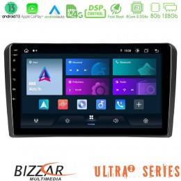 Bizzar Ultra Series Audi a3 8p 8core Android13 8+128gb Navigation Multimedia Tablet 9 u-ul2-Au0826