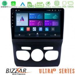 Bizzar Ultra Series Citroen c4l 8core Android13 8+128gb Navigation Multimedia Tablet 10 u-ul2-Ct0131