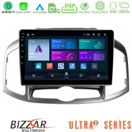 Bizzar Ultra Series Chevrolet Captiva 2012-2016 8core Android13 8+128gb Navigation Multimedia Tablet 9 u-ul2-Cv0703
