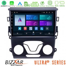 Bizzar Ultra Series Ford Mondeo 2014-2017 8core Android13 8+128gb Navigation Multimedia Tablet 9 u-ul2-Fd0106