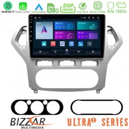 Bizzar Ultra Series Ford Mondeo 2007-2010 Auto a/c 8core Android13 8+128gb Navigation Multimedia Tablet 9 u-ul2-Fd0919a