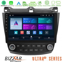 Bizzar Ultra Series Honda Accord 2002-2008 8core Android13 8+128gb Navigation Multimedia Tablet 10 u-ul2-Hd0669