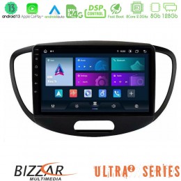 Bizzar Ultra Series Hyundai i10 2008-2014 8core Android13 8+128gb Navigation Multimedia Tablet 9 u-ul2-Hy0551