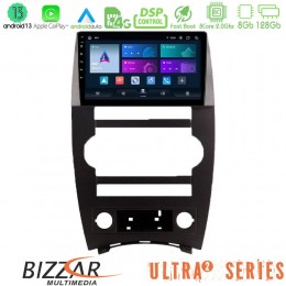 Bizzar Ultra Series Jeep Commander 2007-2008 8core Android13 8+128gb Navigation Multimedia Tablet 9 u-ul2-Jp026n