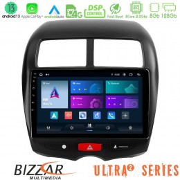 Bizzar Ultra Series Mitsubishi asx 8core Android13 8+128gb Navigation Multimedia Tablet 10 u-ul2-Mt0075