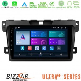 Bizzar Ultra Series Mazda cx-7 2007-2011 8core Android13 8+128gb Navigation Multimedia Tablet 9 u-ul2-Mz968