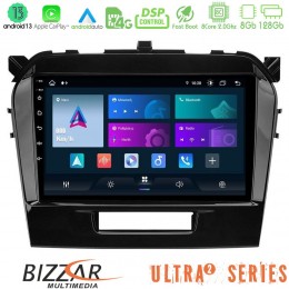 Bizzar Ultra Series Suzuki Vitara 2015-2021 8core Android13 8+128gb Navigation Multimedia Tablet 9 u-ul2-Sz0162