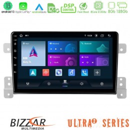 Bizzar Ultra Series Suzuki Grand Vitara 8core Android13 8+128gb Navigation Multimedia Tablet 9 u-ul2-Sz0630