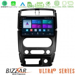 Bizzar Ultra Series Suzuki Jimny 2007-2017 8core Android13 8+128gb Navigation Multimedia Tablet 9 u-ul2-Sz0874