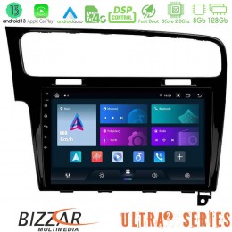 Bizzar Ultra Series vw Golf 7 8core Android13 8+128gb Navigation Multimedia Tablet 10 u-ul2-Vw0003pb