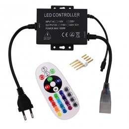 Ασύρματος RGB Controller για NEON FLEX έως 100 Μέτρων 1500 Watt GloboStar 22617