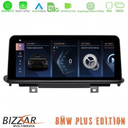 Bmw x5 Series f15 nbt Android12 (8+128gb) Navigation Multimedia 10.25″ hd Black Panel u-bm-5245gn