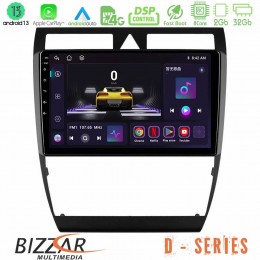 Bizzar d Series Audi a6 (C5) 1997-2004 8core Android13 2+32gb Navigation Multimedia Tablet 9 u-d-Au0857