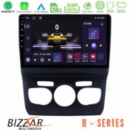 Bizzar d Series Citroen c4l 8core Android13 2+32gb Navigation Multimedia Tablet 10 u-d-Ct0131
