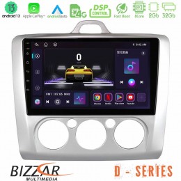 Bizzar d Series Ford Focus Manual ac 8core Android13 2+32gb Navigation Multimedia Tablet 9 u-d-Fd0041m