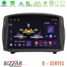 Bizzar d Series Ford Fiesta 2008-2012 8core Android13 2+32gb Navigation Multimedia Tablet 9 (Oem Style) u-d-Fd1451