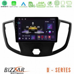 Bizzar d Series Ford Transit 2014-> 8core Android13 2+32gb Navigation Multimedia Tablet 9 u-d-Fd1554