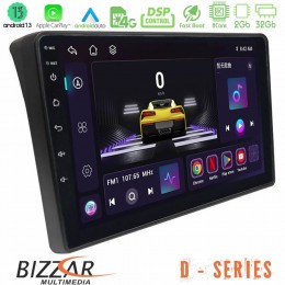 Bizzar d Series Fiat Ducato/citroen Jumper/peugeot Boxer 8core Android13 2+32gb Navigation Multimedia Tablet 9 u-d-Ft483