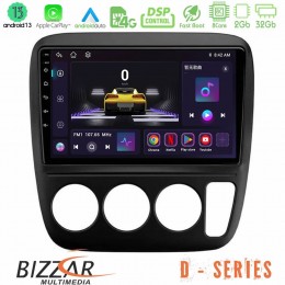 Bizzar d Series Honda crv 1997-2001 8core Android13 2+32gb Navigation Multimedia Tablet 9 u-d-Hd0935