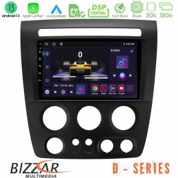 Bizzar d Series Hummer h3 2005-2009 8core Android13 2+32gb Navigation Multimedia Tablet 9 u-d-Hu003n