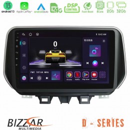 Bizzar d Series Hyundai Tucson 2019-&Gt; 8core Android13 2+32gb Navigation Multimedia Tablet 9 u-d-Hy0504