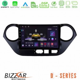 Bizzar d Series Hyundai i10 2014-2020 8core Android13 2+32gb Navigation Multimedia Tablet 9 u-d-Hy0506