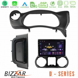 Bizzar d Series Jeep Wrangler 2014-2017 8core Android13 2+32gb Navigation Multimedia Tablet 9 u-d-Jp0788