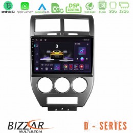 Bizzar d Series Jeep Compass/patriot 2007-2008 8core Android13 2+32gb Navigation Multimedia Tablet 10 u-d-Jp1023