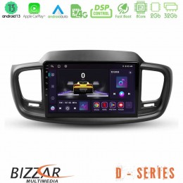Bizzar d Series kia Sorento 2018-2021 8core Android13 2+32gb Navigation Multimedia Tablet 9 u-d-Ki0248