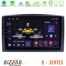 Bizzar d Series Mercedes Vito 2015-2021 8core Android13 2+32gb Navigation Multimedia Tablet 10 u-d-Mb0779