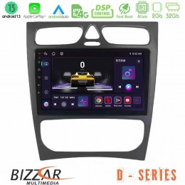 Bizzar d Series Mercedes c Class (W203) 8core Android13 2+32gb Navigation Multimedia Tablet 9 u-d-Mb0925