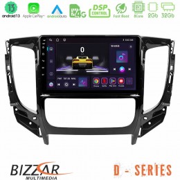 Bizzar d Series Mitsubishi L200 2016-&Gt; &Amp; Fiat Fullback (Auto A/c) 8core Android13 2+32gb Navigation Multimedia Tablet 9 u-d-Mt0719