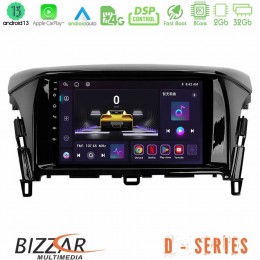 Bizzar d Series Mitsubishi Eclipse Cross 8core Android13 2+32gb Navigation Multimedia Tablet 9 u-d-Mt2021