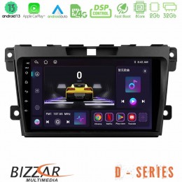 Bizzar d Series Mazda cx-7 2007-2011 8core Android13 2+32gb Navigation Multimedia Tablet 9 u-d-Mz968