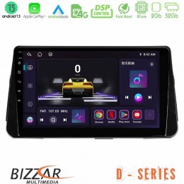 Bizzar d Series Nissan Micra k14 8core Android13 2+32gb Navigation Multimedia Tablet 10 u-d-Ns0261