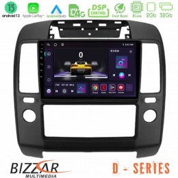 Bizzar d Series Nissan Navara 8core Android13 2+32gb Navigation Multimedia Tablet 9 u-d-Ns0900