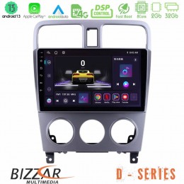 Bizzar d Series Subaru Forester 2003-2007 8core Android13 2+32gb Navigation Multimedia Tablet 9 u-d-Su0470