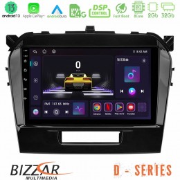 Bizzar d Series Suzuki Vitara 2015-2021 8core Android13 2+32gb Navigation Multimedia Tablet 9 u-d-Sz0162