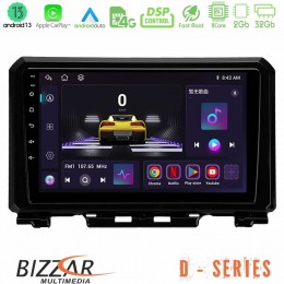 Bizzar d Series Suzuki Jimny 2018-2022 8core Android13 2+32gb Navigation Multimedia Tablet 9 u-d-Sz0546