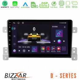 Bizzar d Series Suzuki Grand Vitara 8core Android13 2+32gb Navigation Multimedia Tablet 9 u-d-Sz0630