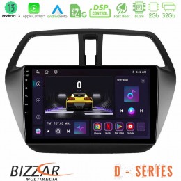Bizzar d Series Suzuki sx4 s-Cross 8core Android13 2+32gb Navigation Multimedia Tablet 9 u-d-Sz578
